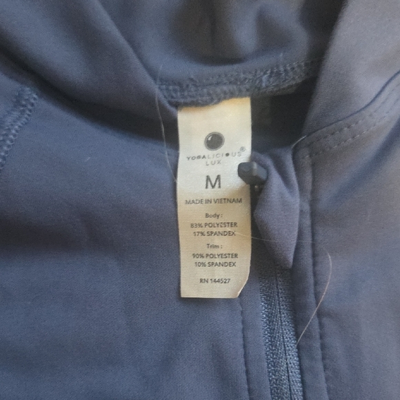 Blue Zip-Up Jacket - Picture 2 of 2